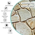 thumbnail image 3 of 3D Faux Stone Peel and Stick, 3D Stone Wall Sticker, Ultra-Light PVC Wall Panels, 10 Pcs, 3 of 12