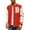 Red, variant on COOFANDY Varsity Jacket Men Black Letterman Jacket B Bomber Jacket Winter Baseball Wool Jacket