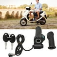 thumbnail image 4 of Bike Speed Control Throttle Grip, Electric Bike Throttle Handle Real Time Display 2 PCS  For Maintain, 4 of 8