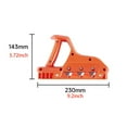 thumbnail image 3 of 45/60 Degree Plasterboard Chamfering Planer Cutter Wood Edges Trimming Tool 60 Degree, 3 of 10