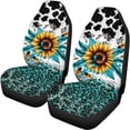 thumbnail image 5 of Pzuqiu Car Seat Covers Easy to Install Non Slip Car Seat Covers Full Set Polyester Breathable Non-Slip, Fit for Most Sedans Cars most Cars, 5 of 10