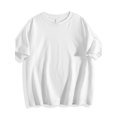 thumbnail image 2 of Back to School alphabet Soft Cotton Fabric Casual Cotton Shirt for Youth Boys and Girls Comfortable and for Spring and Summer Perfect for Back to School outfits, 2 of 7