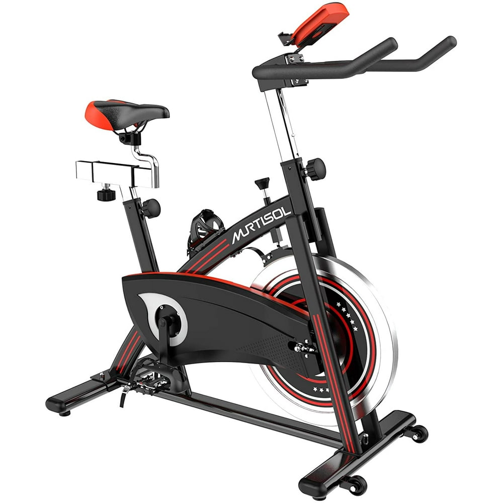 superfit indoor cycling stationary bike belt drive adjustable resistance