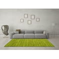 thumbnail image 3 of Ahgly Company Machine Washable Indoor Rectangle Abstract Yellow Modern Area Rugs, 2' x 3', 3 of 4