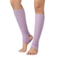 thumbnail image 1 of Guardurnaity 1 par de calentadores de piernas de punto para mujer, mallas acrílicas a la moda, calcetines cálidos de ganchillo para otoño e invierno para Medias Púrpura claro Guardurnaity AP013098-06, 1 of 6