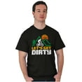 thumbnail image 4 of Let's Get Dirty Mountain Bike Outdoor Men's Graphic T Shirt Tees Brisco Brands S, 4 of 4