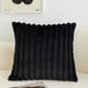 thumbnail image 1 of Decorative Throw Pillow 45x45cm | Soft Plush Sofa Cushion with Removable Polyester Stripe Pillowcase | Cozy Home Decor Accent for Living Room or Bedroom | Includes Pillow Insert, 1 of 7