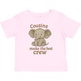thumbnail image 3 of Inktastic Cousins Make the Best Crew Elephant Graphic Boys or Girls Baby T-Shirt, 3 of 5