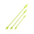 thumbnail image 1 of Juego de Herramientas de Espátula de 3 Piezas Mini Espátula de Silicona Raspador de Doble Extremo Belleza con Cuchara para Frascos de Cocina Crema de Mantequilla Botellas de Cosméticos Color Verde, 1 of 1