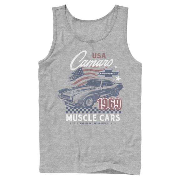 Mens General Motors Camaro Muscle Cars Tank Top