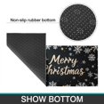 thumbnail image 7 of Christmas Kitchen Rug Set of 2 Absobent Kitchen Mats for Floor,Merry Christmas Winter Snowflake Kitchen Floor Mats for Bathroom,Room Bedroom (47x17+30x17in), 7 of 7