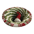 thumbnail image 2 of DAMAI Christmas Santa 3D Rug – Christmas Optical Illusion Rugs, Santa Claus Quilted Round Rug, Decorative Rugs with Depth Pattern for Holiday Entryway Living Room Bedroom Christmas Decor(15.75 Inch), 2 of 6
