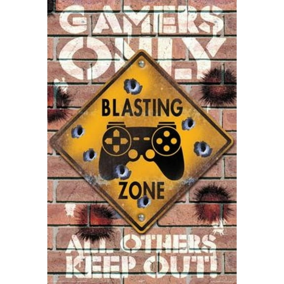 Blasting Zone - Gamers Only Poster (24 x 36)