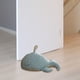 thumbnail image 4 of Tope de puerta decorativo con peso, escultura de ballena rellena de , para sala de estar, oficina, dormitorio y lugar de trabajo., 4 of 8