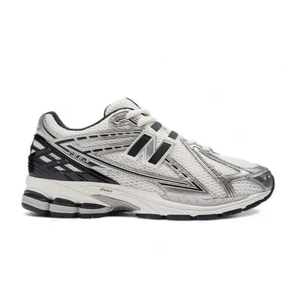 New Balance Men's 1906R, Silver Metallic/Black/Sea Salt, 11.5, Standard