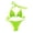 A, variant on Bikini Sets for Women Shiny Rhinestone Halter Triangle Bikini Top with Swim Bottom Bathing Suits Swimsuit Swimwear
