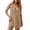 Khaki, variant on Womens Short Sets 2 Piece Sets for Women Summer Sets for Women Ladies Fashionable Casual Top Solid Color Pocket Top and Shorts Set Summer Outfits