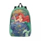 thumbnail image 2 of Custom 3D Print Little Mermaid Ariel Canvas Backpack for Girls Boys College School Travel Bags Bookbag Fits 15 Inch Laptop, 2 of 5