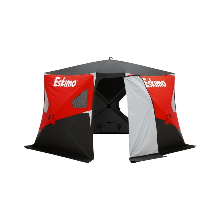  Peak ECOカップ　ネオプレンケース E-075 6個セット Eskimo® Outbreak 650XDP, Pop-Up Portable Ice Fishing Shelter, No