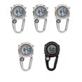 thumbnail image 3 of Digital Carabiner Clip Watches Hook Clock Luminous Electronic Luminous Multi-function Fob Multi-function Fob Nurse Watch Compasses Week Clocks Hospital Orange, 3 of 9