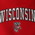 thumbnail image 3 of Youth Colosseum Red Wisconsin Badgers 2-Hit Team Pullover Hoodie, 3 of 4
