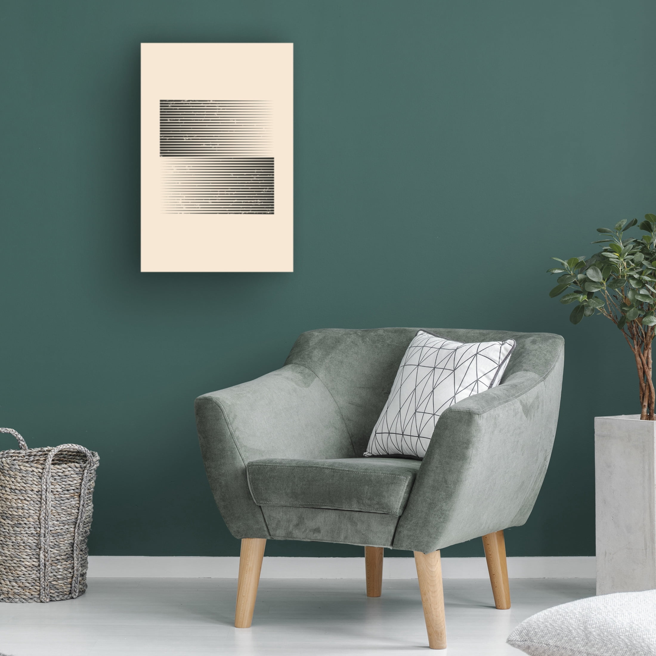 Trademark Fine Art jay stanley Boho Minimal Shapes 2 Canvas Wall Art