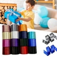 thumbnail image 2 of 1 Roll DIY Ribbon - Glitter Powder Design Gradient Ramp - Wedding Flower Bouquet Wrapping Bowknot Ribbon - Party Supplies, 2 of 8