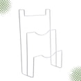 thumbnail image 4 of EeaseCA Iron Art Kitchen Dish Pot Lid Drying Rack Multipurpose Drainer Dryer Tray Tableware Pan Lid Holder Cutting Board Holder Organizer (White), 4 of 8