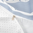 thumbnail image 4 of spefrowx Vintage Line Tropical Fish Twin Duvet Cover for Kids Boys, Navy Wave Jellyfish Starfish Twin Bedding, Reversible, 2 Pieces, 1 Duvet Cover and 1 Pillowcase, 4 of 6