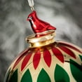 thumbnail image 2 of 5"H Sullivans Diamond Ball Christmas Ornament, Red-Green, 2 of 4