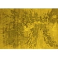 thumbnail image 1 of Ahgly Company Machine Washable Indoor Rectangle Oriental Yellow Industrial Area Rugs, 6' x 9', 1 of 4