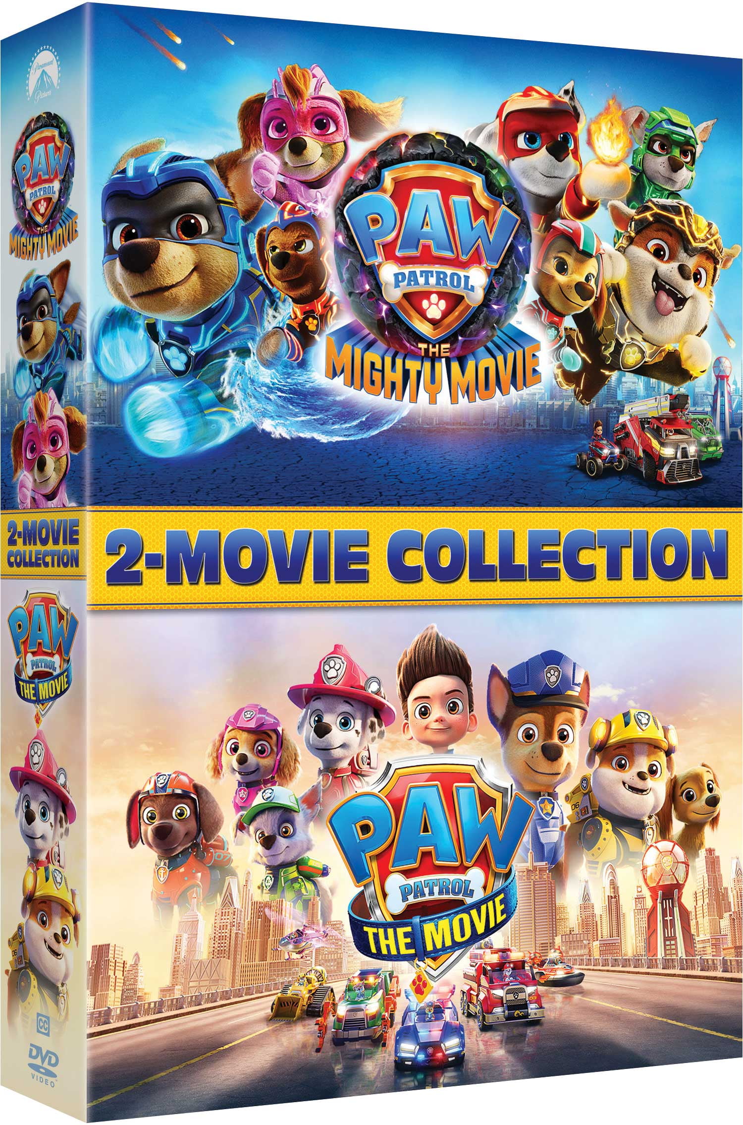 PAW Patrol: The Mighty Movie + PAW Patrol: The Movie: 2-Movie Collection (DVD)