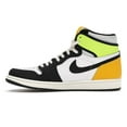 thumbnail image 2 of Jordan Men's 1 Retro High White Black Volt University Gold Basketball Shoes, from StockX, 2 of 5