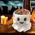 thumbnail image 3 of Ghost Bucket Vase Halloween Ghost Treat Buckets Halloween Ghost Bucket Vase for Doorway Bedroom Living Room, 3 of 5