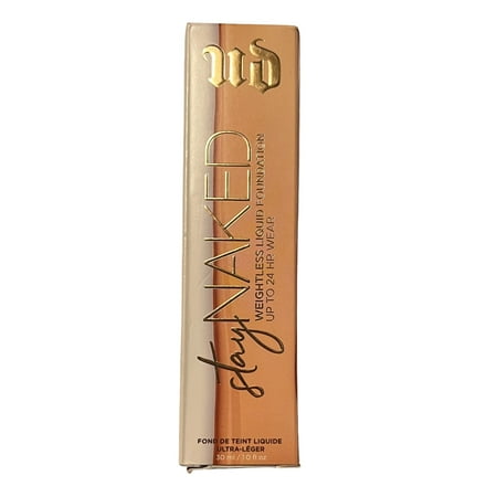 Urban Decay Stay Naked Weightless Liquid Foundation 1 fl oz 10CP Ultra Fair Cool Pink