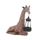 thumbnail image 4 of Estatua de jarra de jardín escultura de animales con luz solar decoración decorativa de regalo de regalo para patio de regalo para patio de, 4 of 8