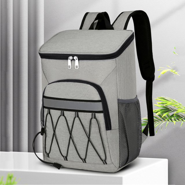 Mochila térmica Para el almuerzo Likrtyny Bolsa térmica aislada Para picnic a prueba de fugas Gris