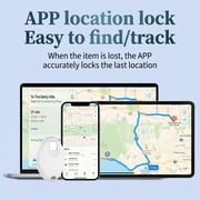 Air Tracker, Key Tracker Tag-4 Pack, Item Finder Works with Find My App (iOS Only), Wallet Tracker for Keys/Wallets，Worldwide Tracking
