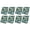 Floral4, variant on JOVELL 2Pcs Patio Cushion Covers, Stretch Outdoor Couch Cushion Slipcovers for Wicker Sofa & Chair, Elastic Seat Cushion Protectors, Floral5