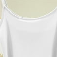 thumbnail image 3 of Tank Tops for Women under $5 no boundaries V Neck Sleeveless Camisole Dressy Casual Summer Basic Shirts White L, 3 of 5
