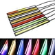 thumbnail image 4 of Sidaley 10 piezas de luz de circulación diurna Universal para coche, vehículo DC 12V 17cm, tira de lámpara decorativa DRL, accesorios de Bombillas para automóviles Rosa, 4 of 6