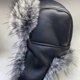 thumbnail image 4 of Winter Warm Faux Furs Caps for Women Girl PU Leather Ear Flap Hat Outdoor Activity Trapper Hat for Mountain Climbing Coffee color, 4 of 4