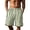 Green, variant on Gym Shorts Men Color Block Drawstring Casual Straight Leg Workout Shorts Men With Pockets