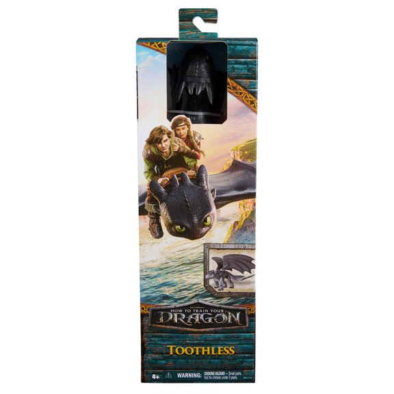 Figura Cómo entrenar a tu Dragón Chimuelo Articulado 12 Pulgadas 1 Pieza