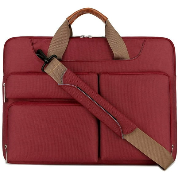 Lacdo 360° Protective Laptop Shoulder Bag Sleeve Case for 16-inch New MacBook Pro A2141 2019-2020, 15 inch New MacBook