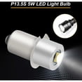 thumbnail image 2 of CHOYCLIT 5W 6-24V P13.5S High Power LED Bulb Replacement Conversion Kit for LED Flashlight (2 Pack), 2 of 5