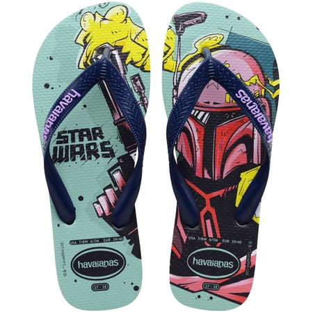 Havaianas Mens Star Wars Flip Flop Sandals, Clay, Size 11/12
