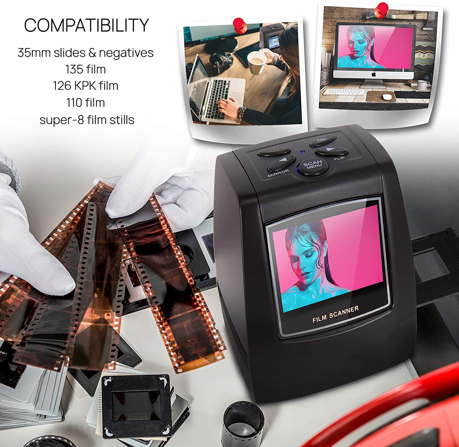 Albums 105+ Pictures How To Convert Slides To Digital Photos Sharp