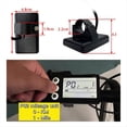 thumbnail image 4 of S866 Electric Bicycle Display LCD Meter for Intelligent Controller Ebike Panel SM Plug Electric Bike 48V, 4 of 6