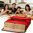 thumbnail image 6 of XIBUFE Insulated Pizza Carrier Bags,Large for Deliveries,20x20x6 inches, 6 of 7